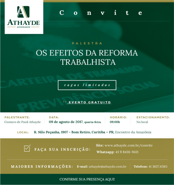 Bate-papo “Os efeitos da Reforma Trabalhista”